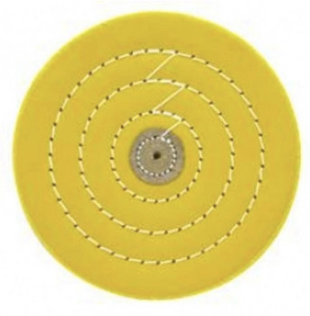 Круг полировальный муслиновый d-150 мм, желтый