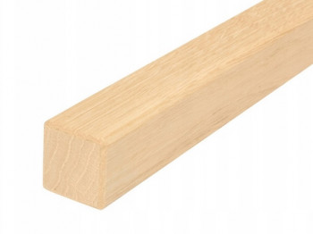Поручень Inoxstore деревянный 40х40 мм, Ясень