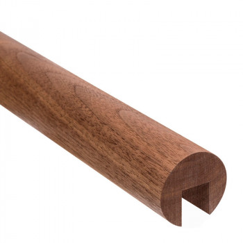 Поручень Inoxstore деревянный Ø42,4 мм с пазом 24х24, Дуб