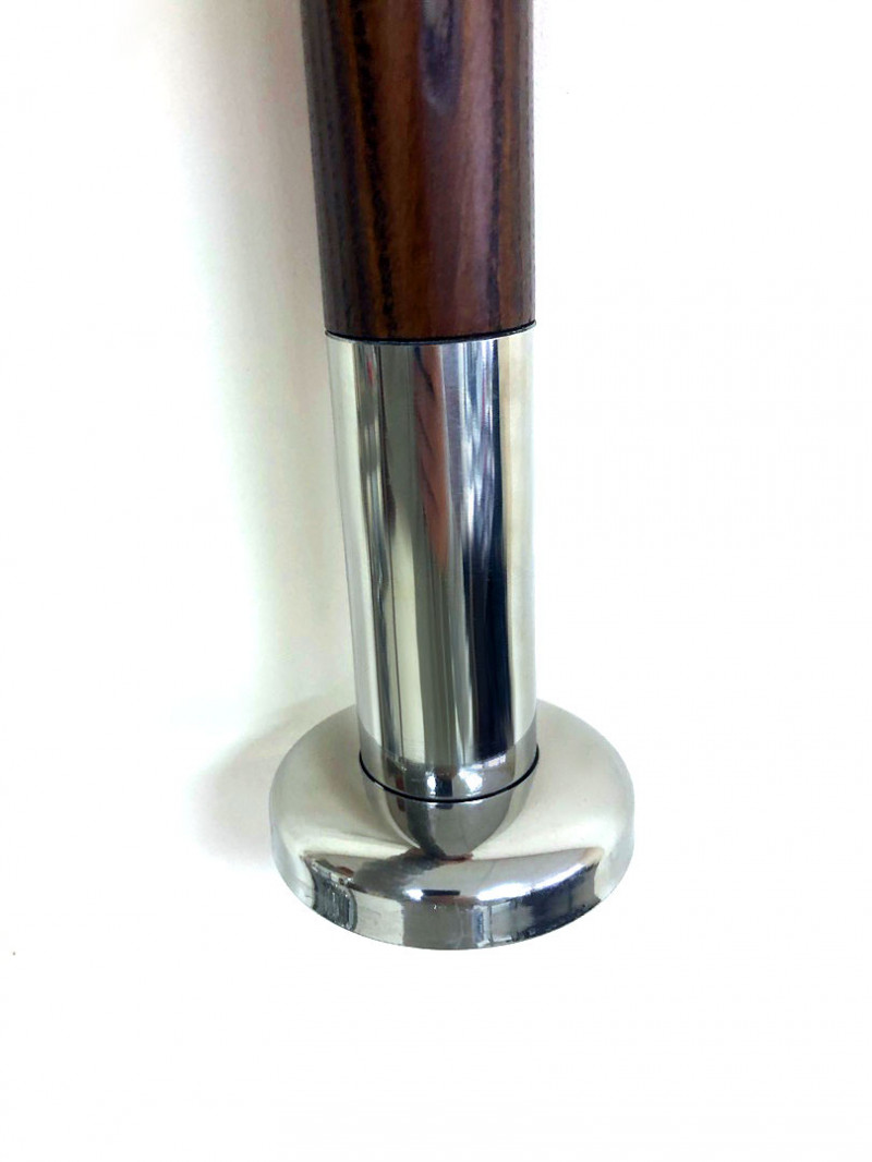 Нижний элемент Inoxstore для  деревянной стойки 38,1 мм
